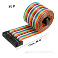 24AWG/AWM/2651FFC pitch flexible PCB flat idc ribbon cables